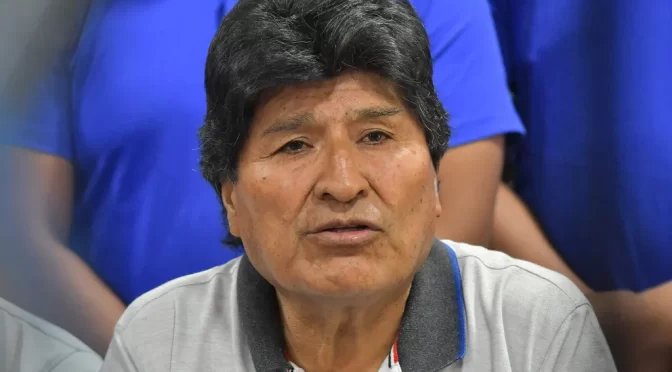 Repudiamos el fallido crimen de Estado en contra del ex presidente Evo Morales